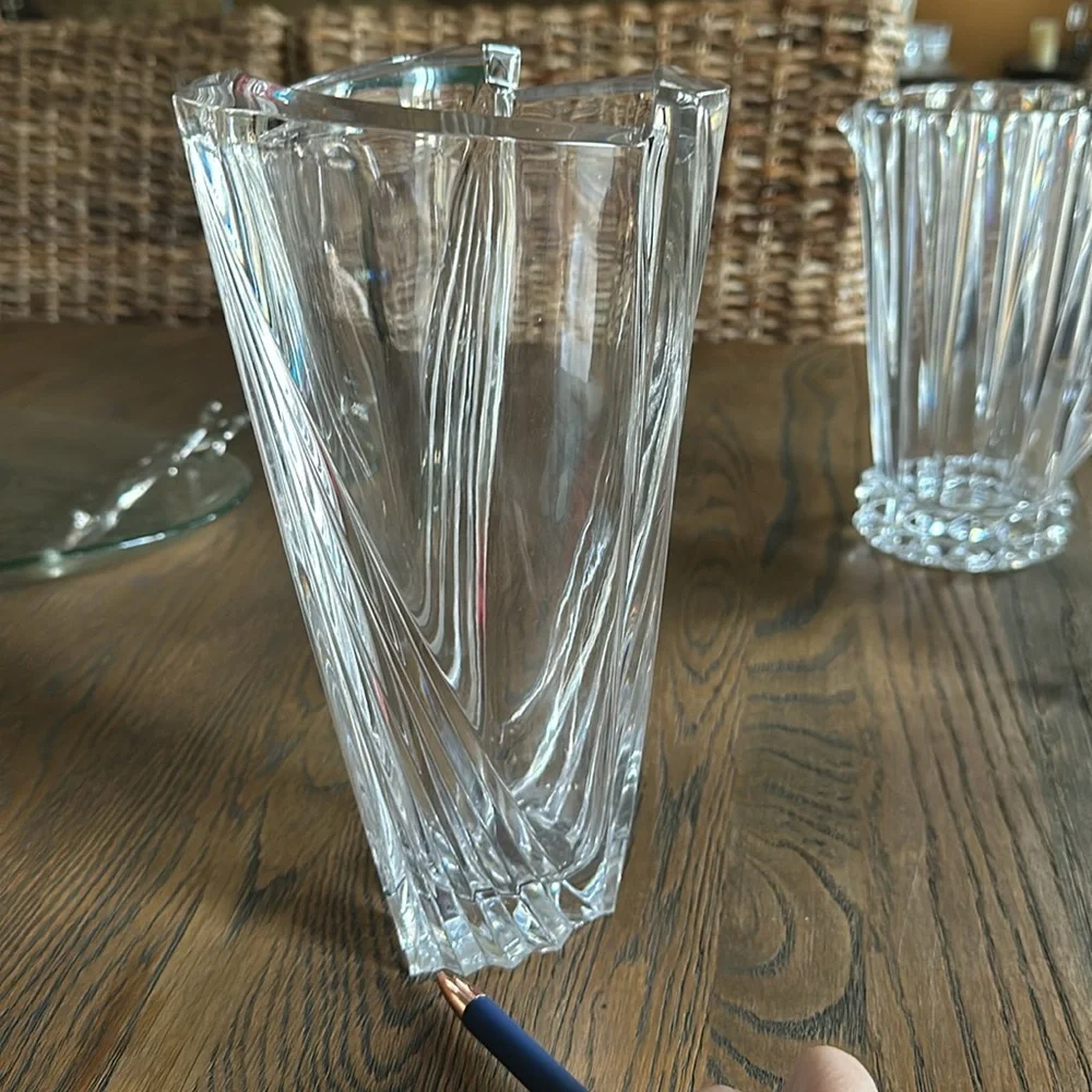 Rosenthal Art Deco Lead Crystal Vase Early 20th century